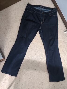 Old Navy Women’s Dark Blue Boot-Cut Jeans